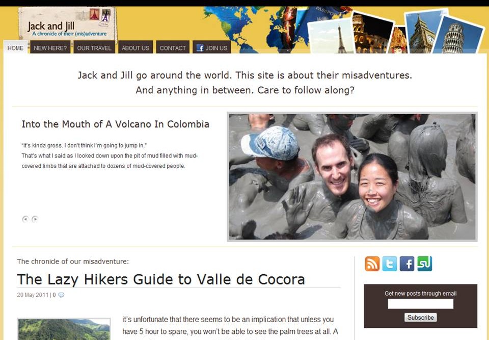 Jack and Juill in their Colombian Adventure - See ColombiaTravel