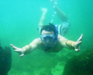 Christian diving in Colombia