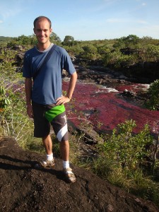 Chris at the River of Seven Colors