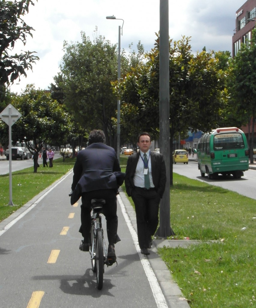 The only way to get to work