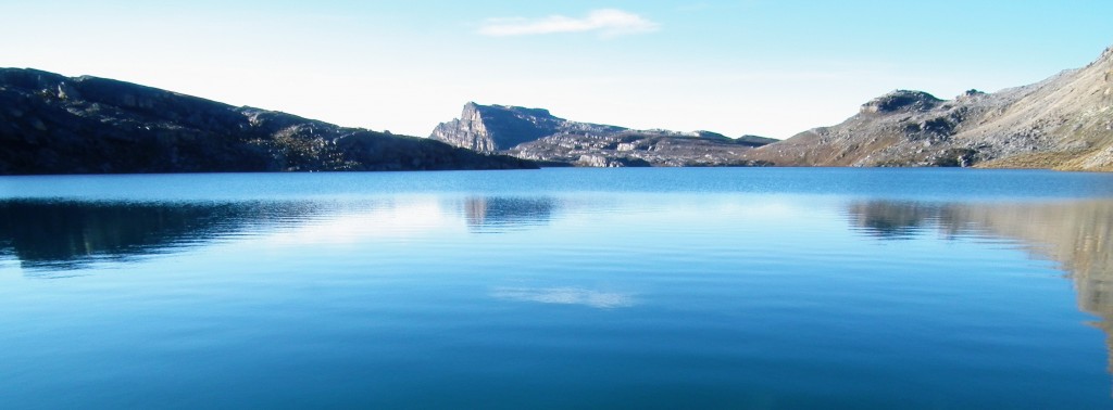 One of El Cocuy's beautiful glacial lakes