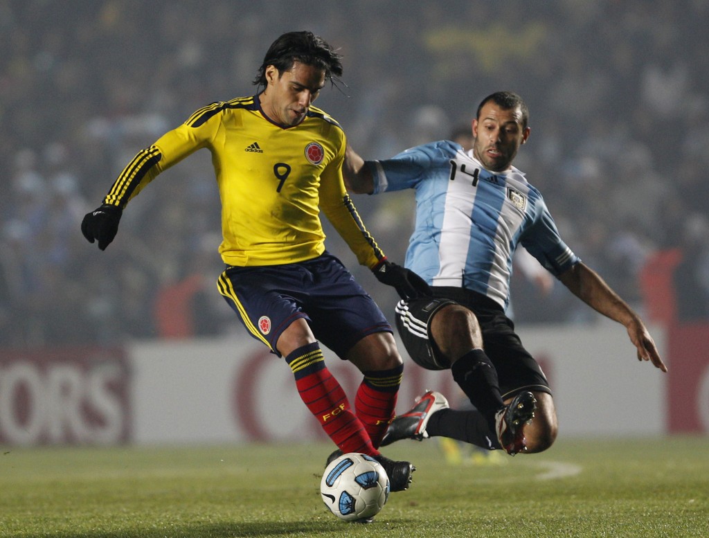 Radamel Falcao: Colombia's new star (photo: Natacha Pisarenko)