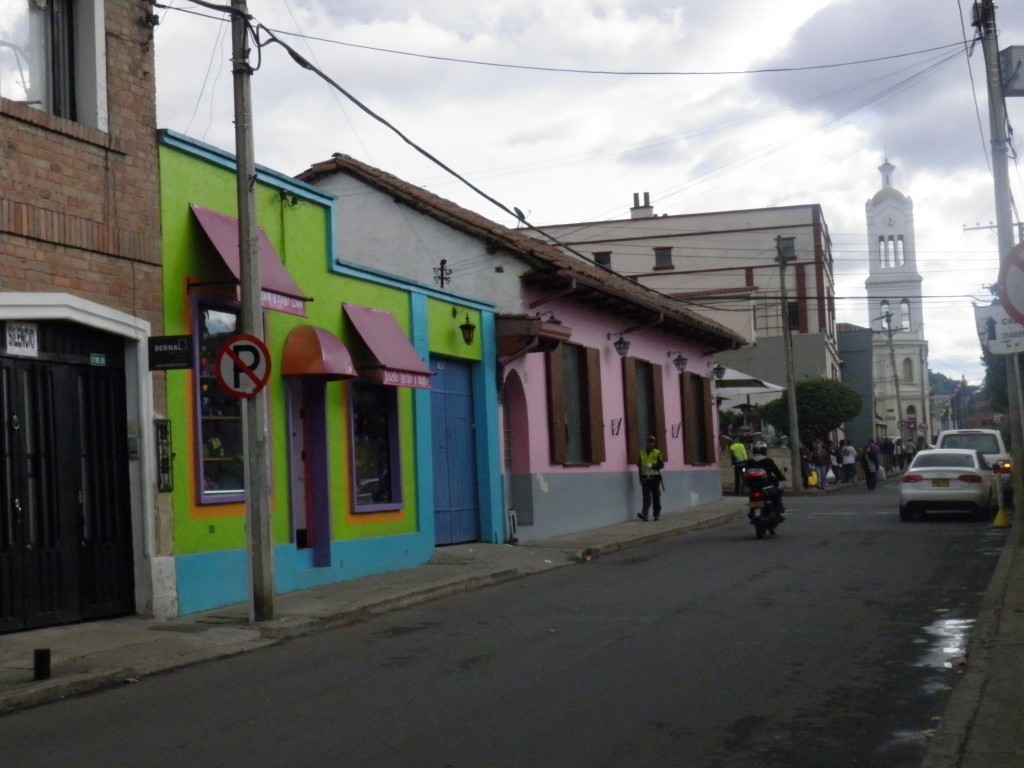 The colorful streets of Usaquen The colorful streets of Usaquen