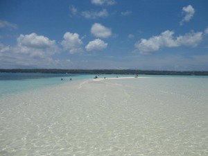 The clear waters of San Andres The clear waters of San Andres