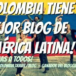Colombia tiene el mejor blog de América Latina. Mil Gracias a todos!