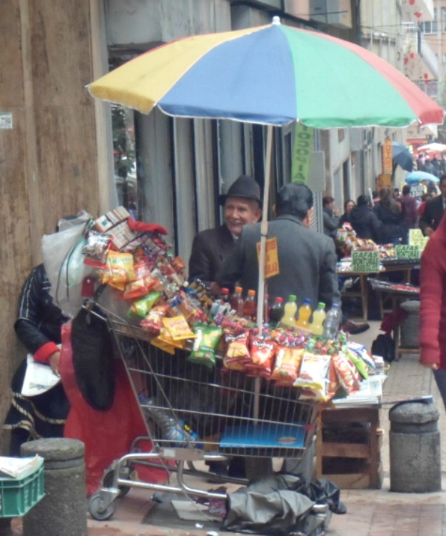Where shopping trolleys become selling trolleys.