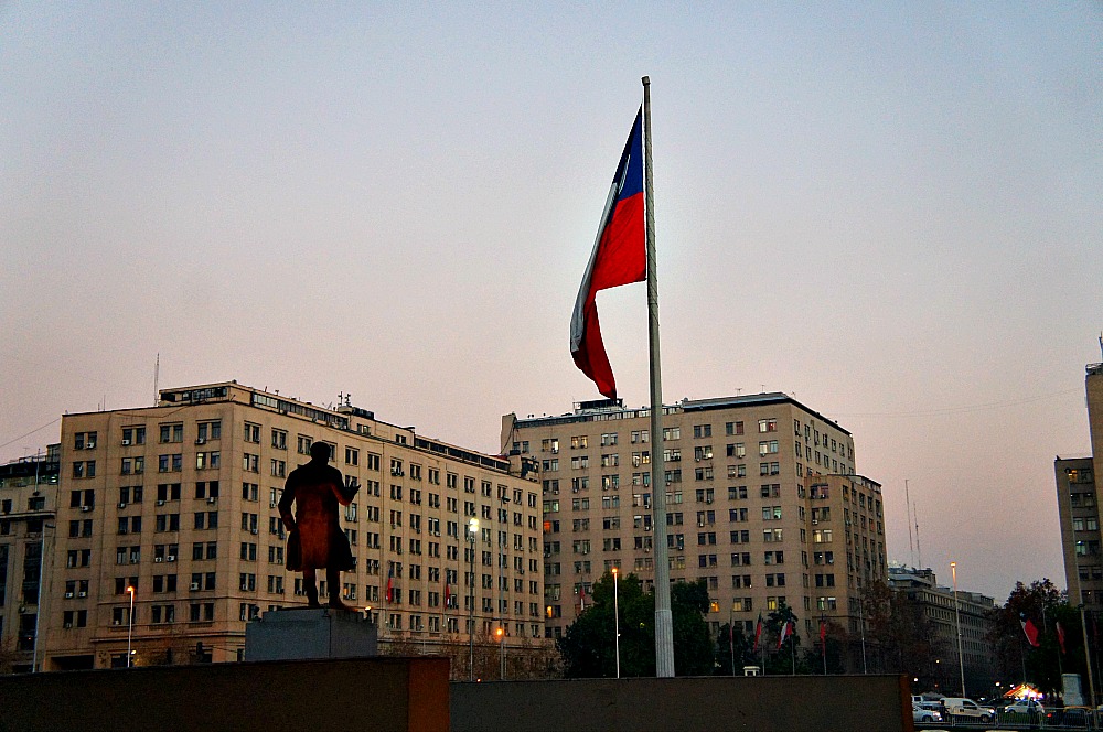 Plaza de la ciudadanía Santiago de Chile