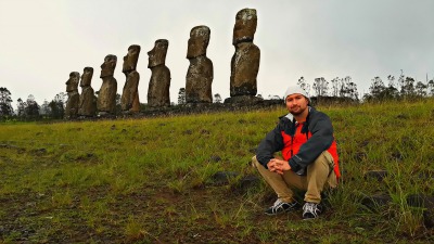 Moais del Ahu Akivi - Isla de Pascua