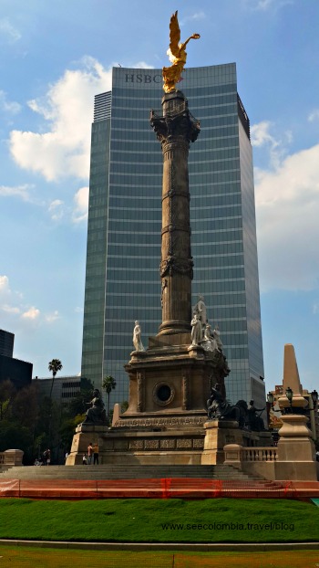 Angel de la independencia Reforma Mexico Blog de Viajes
