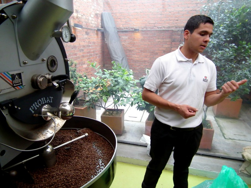 National Colombian barista champion