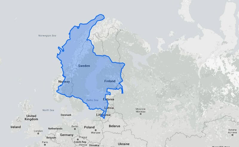 Colombia vs. Scandinavia