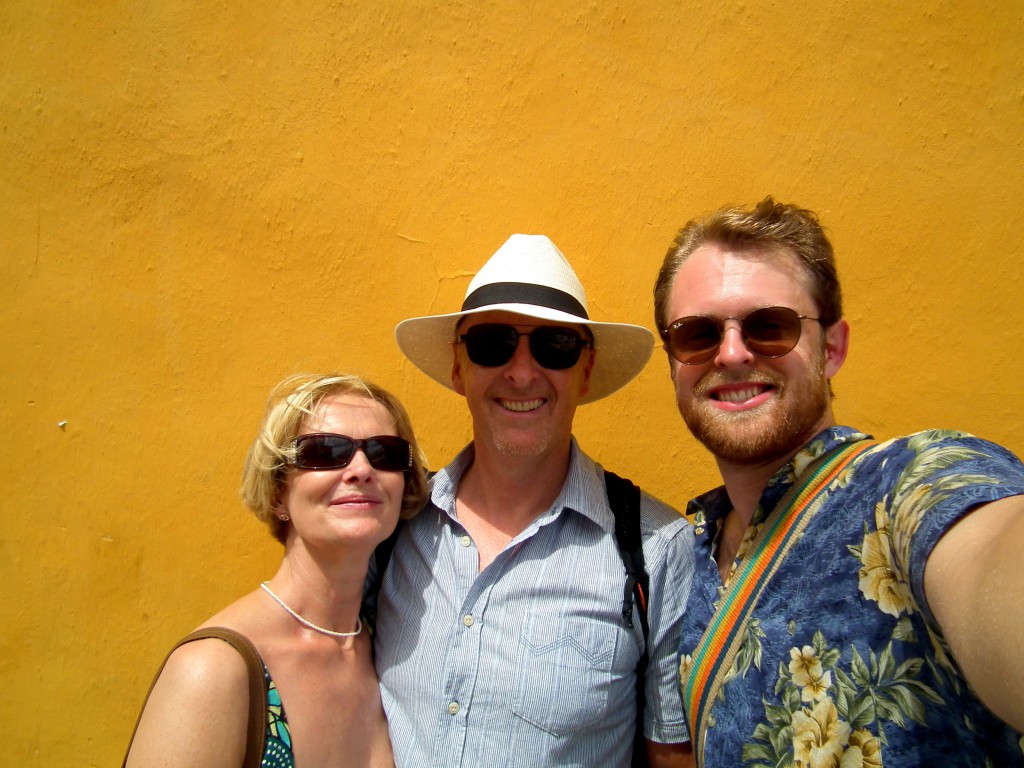 traveling with family in colombia