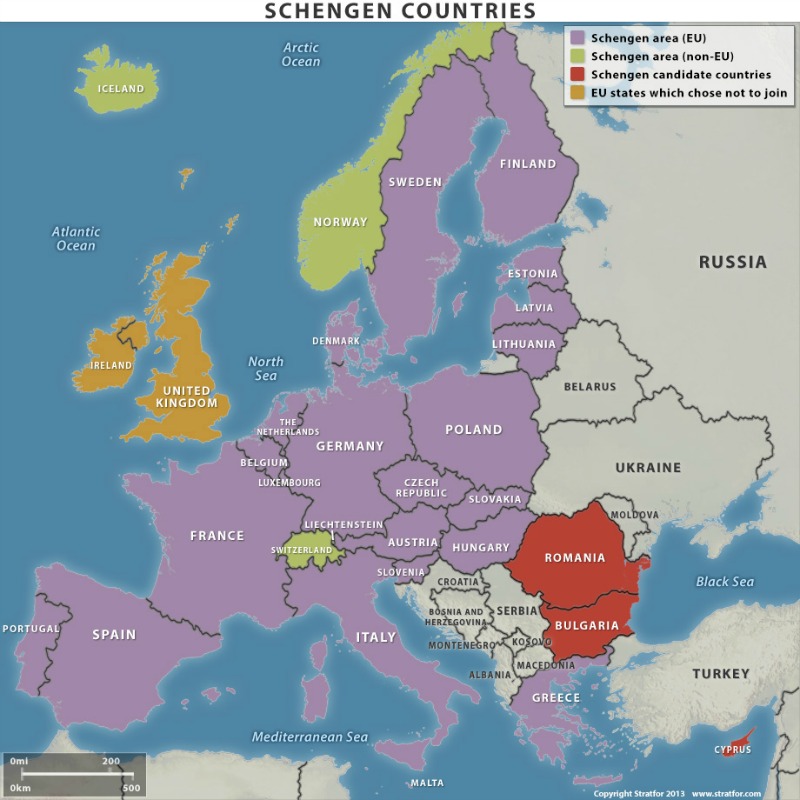 Schengen Visa Colombia