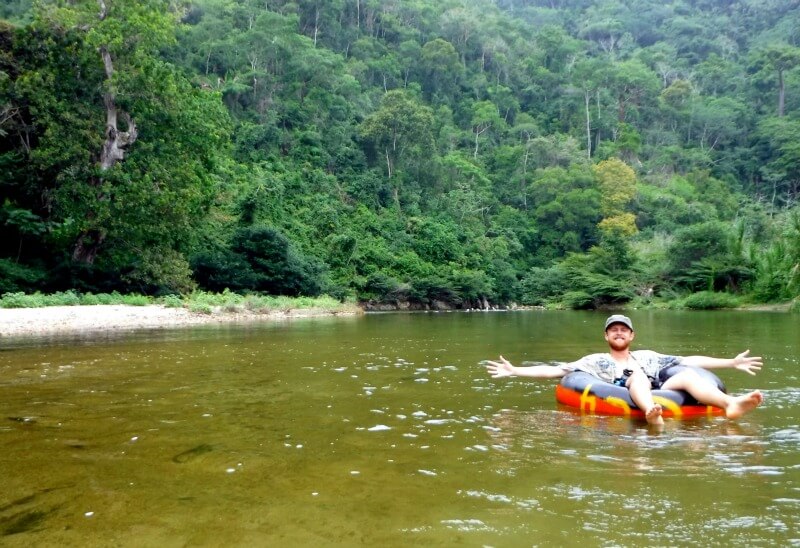 Tubing in Palomino Colombia