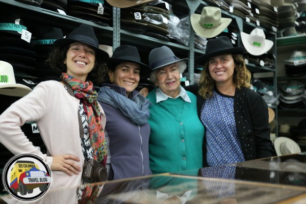 3 travel bloggers bogota sombreros