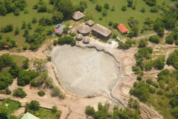 Mud volcano