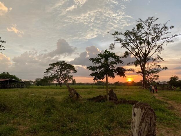 Sunset in Urabá